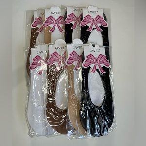 JAVEL no show no slippery low cut 8 pack sheer socks bundle size 9-11